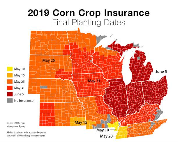The Andersons Weekly Market Wrap Up May 17, 2019 Corn Planting Dates